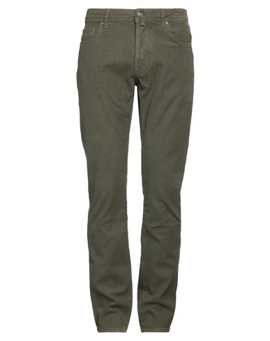 Jacob Cohёn Man Pants Military Green Size 31 Modal, Cotton, Elastane, Polyester