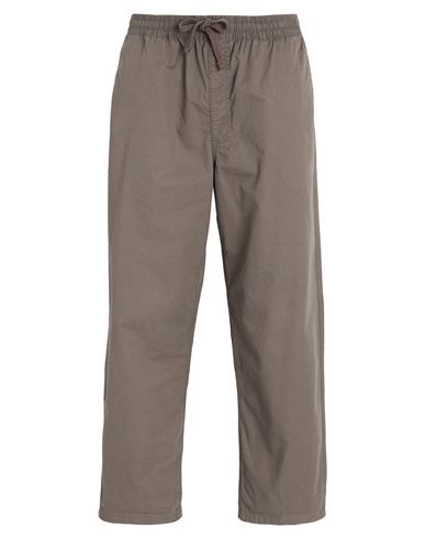 Vans Range Baggy Tapered Elastic Waist Pant Man Pants Khaki Size L Cotton In Beige