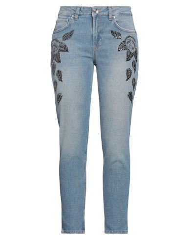 Liu •jo Woman Jeans Blue Size 27w-28l Cotton, Polyester, Elastane