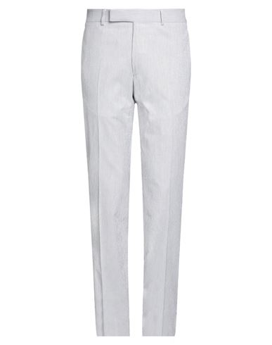 DUNHILL DUNHILL MAN PANTS WHITE SIZE 30 COTTON, ELASTANE