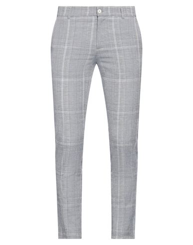 Daniele Alessandrini Homme Man Pants Grey Size 38 Polyester, Viscose, Linen, Elastane