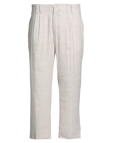 Neill Katter Man Pants Sand Size 38 Cotton, Linen In Beige