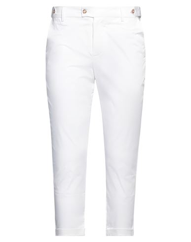 Chiodi Milano Man Pants White Size Xxl Cotton, Elastane