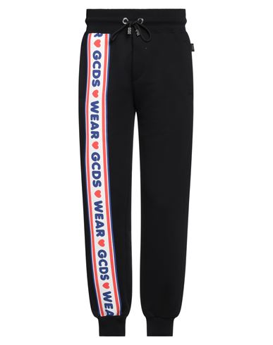 Gcds Side Logo Stripe Track Pants In Black
