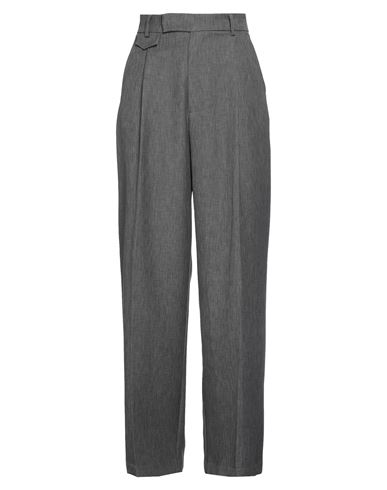 Vicolo Woman Pants Grey Size M Polyester
