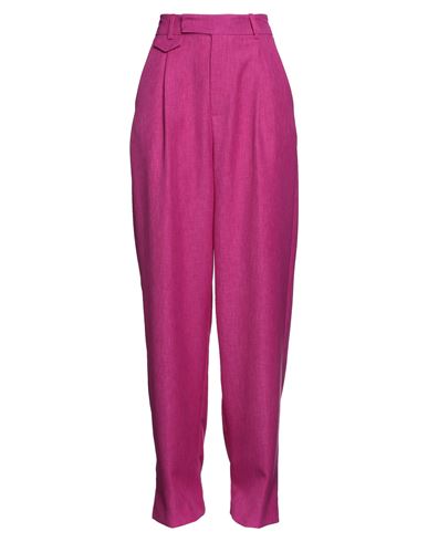 Vicolo Woman Pants Fuchsia Size S Polyester In Pink