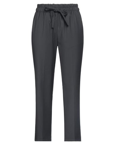 Claudie Woman Pants Black Size M Wool, Polyester, Acrylic, Synthetic Fibers, Virgin Wool