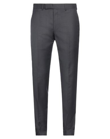 Shop Dunhill Man Pants Lead Size 40 Wool In Grey