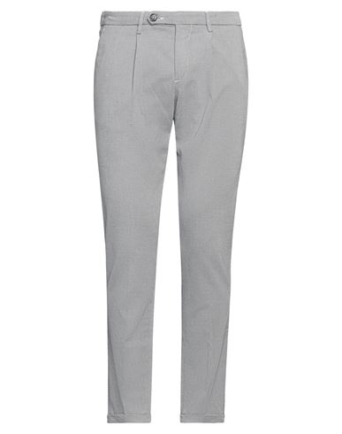 Camouflage Ar And J. Man Pants Grey Size 34 Cotton, Elastane