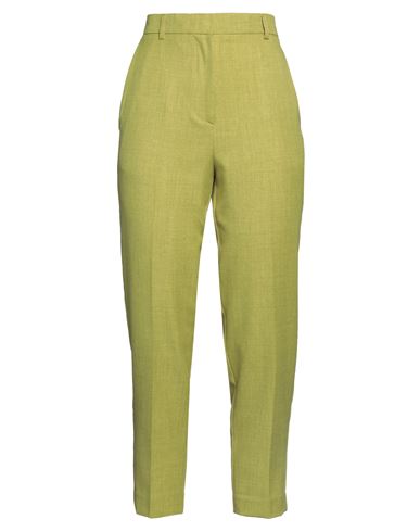 Vicolo Woman Pants Acid Green Size S Polyester