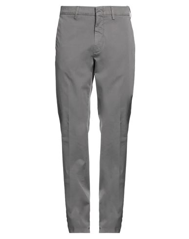 Dunhill Man Pants Lead Size 42 Cotton In Grey