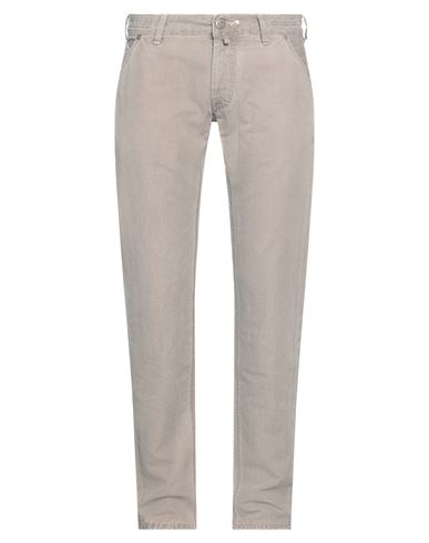 Jacob Cohёn Man Pants Dove Grey Size 33 Cotton, Linen