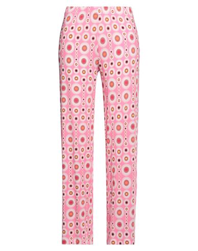 Miki Thumb Woman Pants Fuchsia Size L Viscose, Elastane In Pink