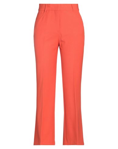 Stella Mccartney Woman Pants Orange Size 8-10 Polyester, Wool, Elastane