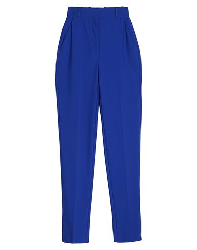Shop Alexander Mcqueen Woman Pants Bright Blue Size 0 Wool