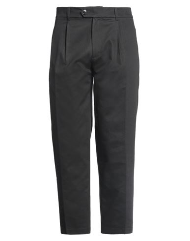 THE SILTED COMPANY THE SILTED COMPANY MAN PANTS BLACK SIZE L COTTON, ELASTANE