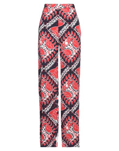 Valentino Woman Pants Red Size 8 Silk