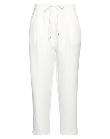 Kate By Laltramoda Woman Pants White Size 6 Polyester, Elastane