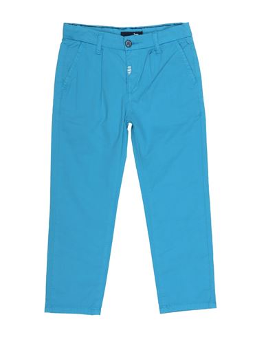 Harmont & Blaine Toddler Boy Pants Azure Size 6 Cotton, Elastane In Blue