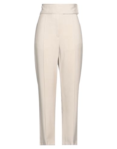 Federica Tosi Woman Pants Beige Size 10 Viscose, Polyester