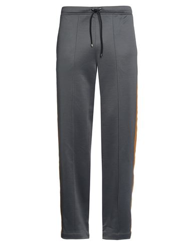 Dunhill Man Pants Lead Size 34 Polyester, Cotton In Grey