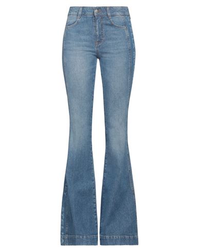 Stella Mccartney Woman Jeans Blue Size 30 Cotton, Elastane