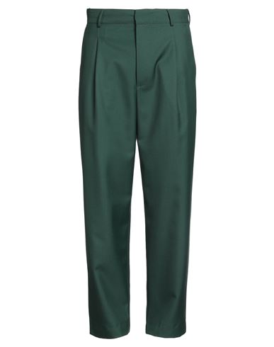 Drôle De Monsieur Man Pants Dark Green Size M Polyester, Wool, Cotton