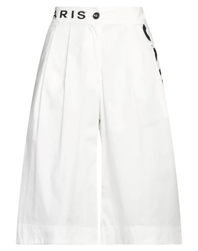 Brand Unique Woman Shorts & Bermuda Shorts White Size 2 Cotton