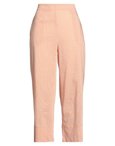 Alessia Santi Woman Pants Apricot Size 6 Cotton, Polyester In Orange