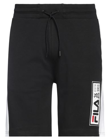 Fila Man Shorts & Bermuda Shorts Black Size S Cotton