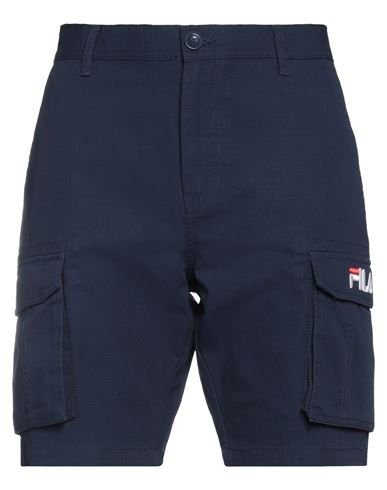 Fila Man Shorts & Bermuda Shorts Blue Size Xs Cotton