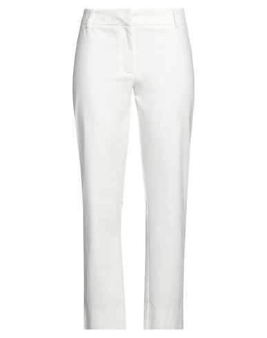 Rebel Queen By Liu •jo Rebel Queen Woman Pants Ivory Size 12 Cotton, Polyester, Elastane In White