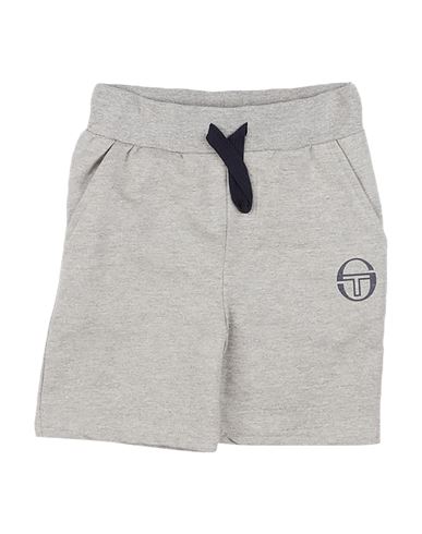 Sergio Tacchini Babies'  Toddler Boy Shorts & Bermuda Shorts Light Grey Size 5 Cotton, Elastane