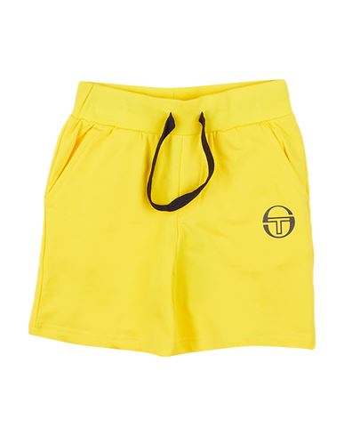 Sergio Tacchini Babies'  Toddler Boy Shorts & Bermuda Shorts Yellow Size 6 Cotton, Elastane