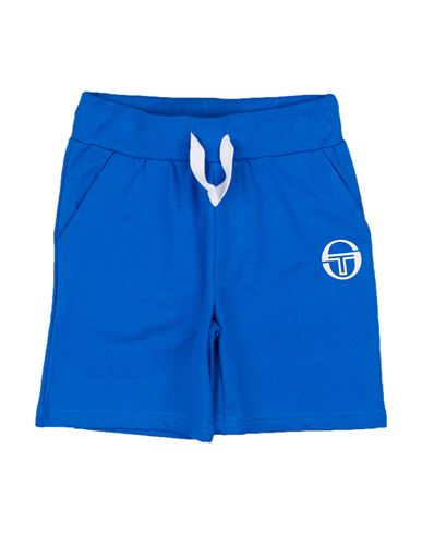 Sergio Tacchini Babies'  Toddler Boy Shorts & Bermuda Shorts Blue Size 5 Cotton, Elastane