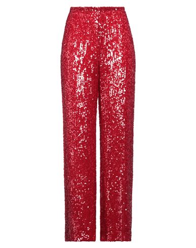 Shop Dries Van Noten Woman Pants Red Size 4 Viscose
