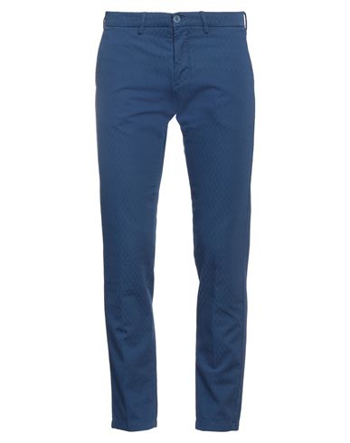 Martin Zelo Man Pants Blue Size 38 Cotton, Elastane