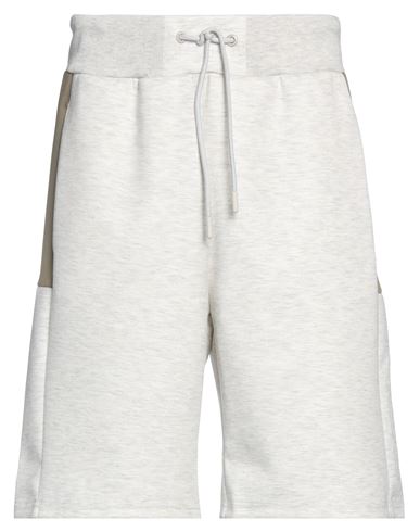Fila Man Shorts & Bermuda Shorts Light Grey Size S Polyester, Elastane