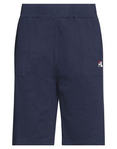 Fila Man Shorts & Bermuda Shorts Midnight Blue Size L Cotton