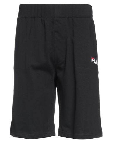 Fila Man Shorts & Bermuda Shorts Black Size L Cotton