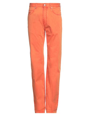Shop Avirex Man Pants Orange Size 32 Cotton