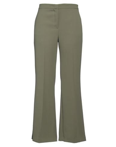 Soallure Woman Pants Military Green Size 10 Polyester