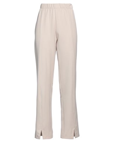 Alessio Bardelle Woman Pants Beige Size L Polyester, Viscose, Elastane
