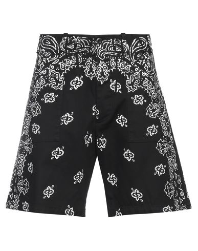 Amiri Man Shorts & Bermuda Shorts Black Size 32 Cotton