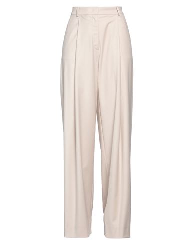 JIJIL JIJIL WOMAN PANTS CREAM SIZE 8 VISCOSE, POLYESTER, ELASTANE