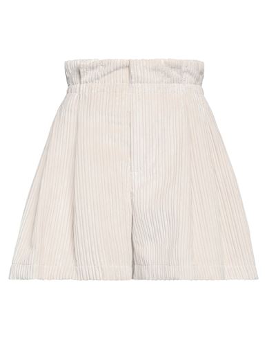 Jijil Woman Shorts & Bermuda Shorts Ivory Size 8 Polyester, Polyamide In White