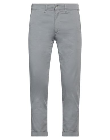 Jeckerson Man Pants Lead Size 28 Cotton, Elastane In Grey
