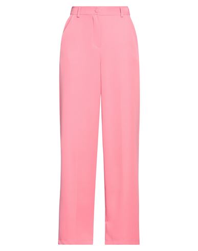 Susy-mix Woman Pants Pink Size Xs Polyester, Elastane