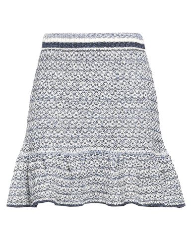 Pinko Womens White / Blue Skirt