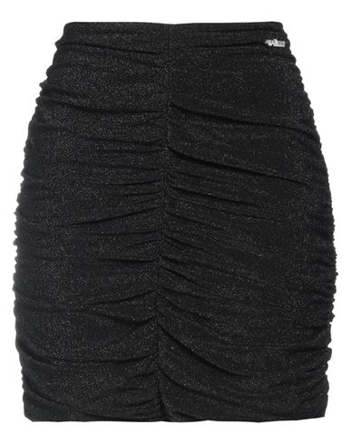 Gaelle Paris Gaëlle Paris Woman Mini Skirt Black Size 8 Viscose, Polyester, Polyamide, Elastane